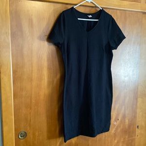 Black T-shirt, dress size XL